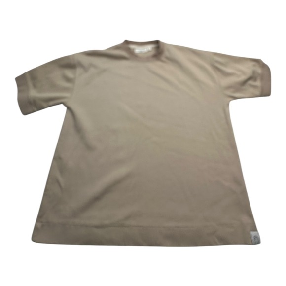 Hudson & Barrow Other - HUDSON & BARROW Knitwear Mens M Short Sleeve Crewneck T Shirt Beige